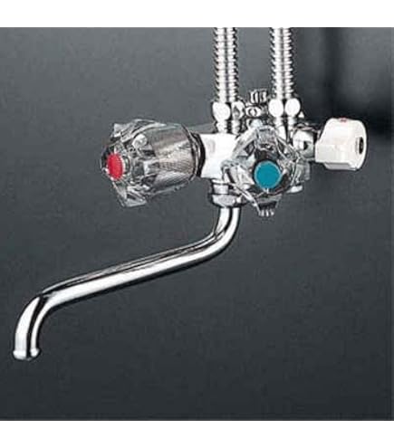 Amazon | KVK ソーラー2ハンドルシャワー混合水栓専用形 KF52NC | 浴室水栓